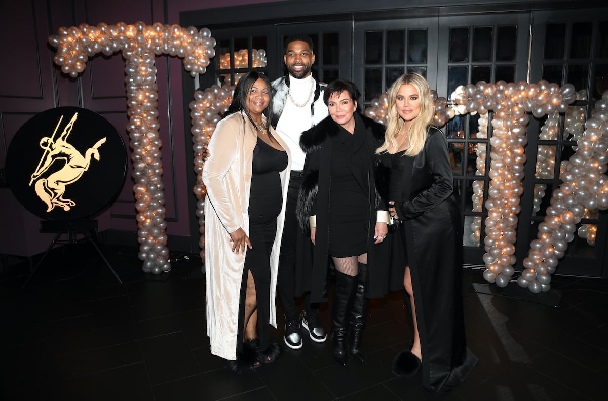 Andrea Thompson, Tristan Thompson, Kris Jenner and Khloe Kardashian