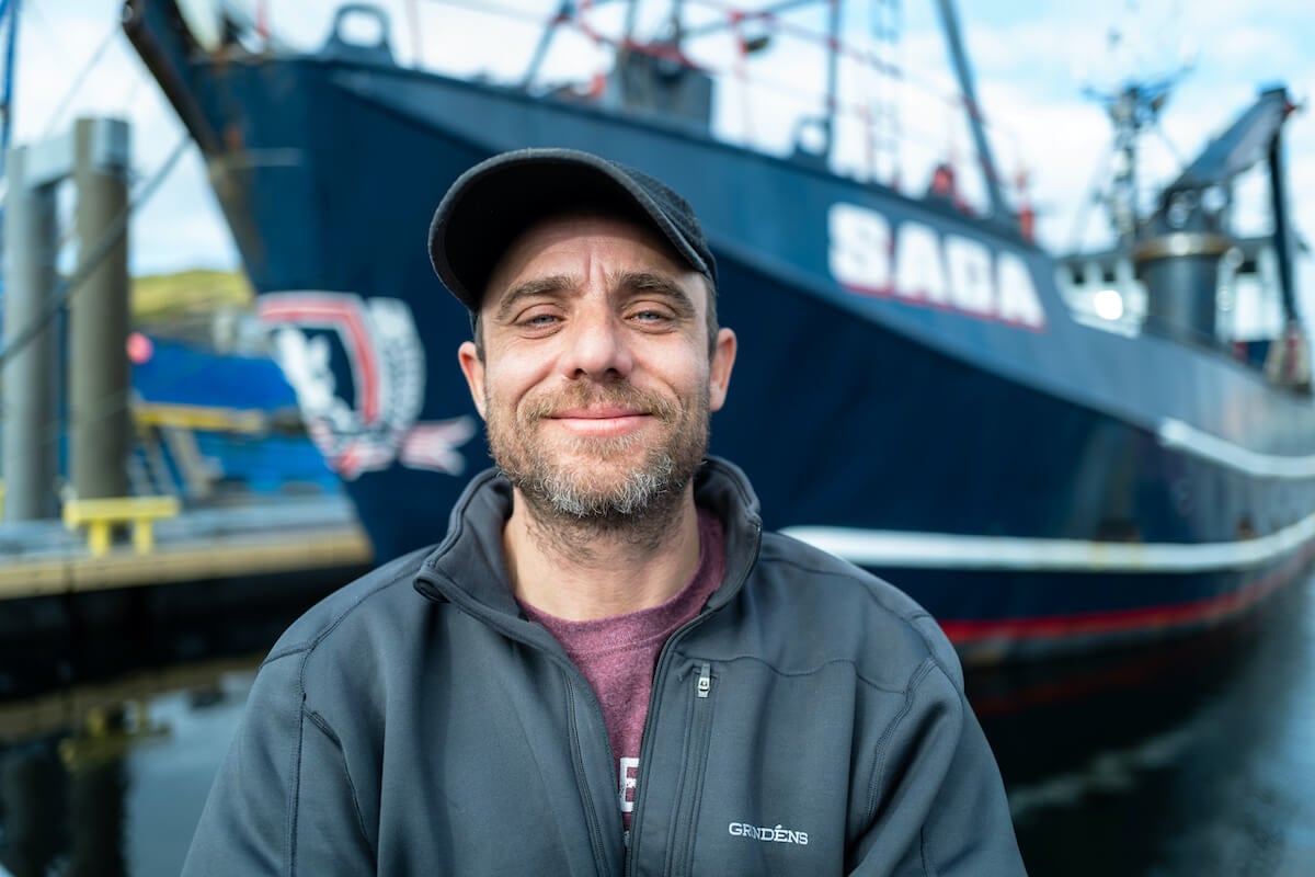 'Deadliest Catch' cast member Captain Jake Anderson wearing a baseball cap