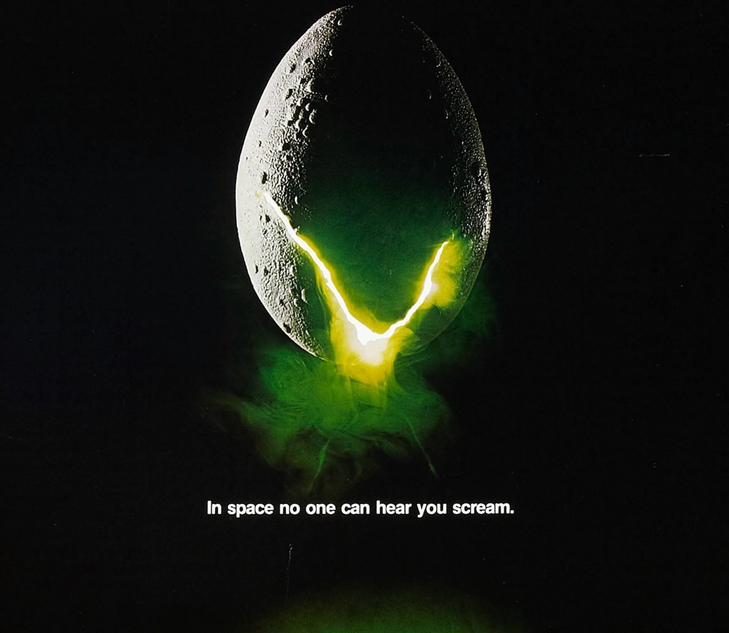 A Xenomorph egg on the 'Alien' poster