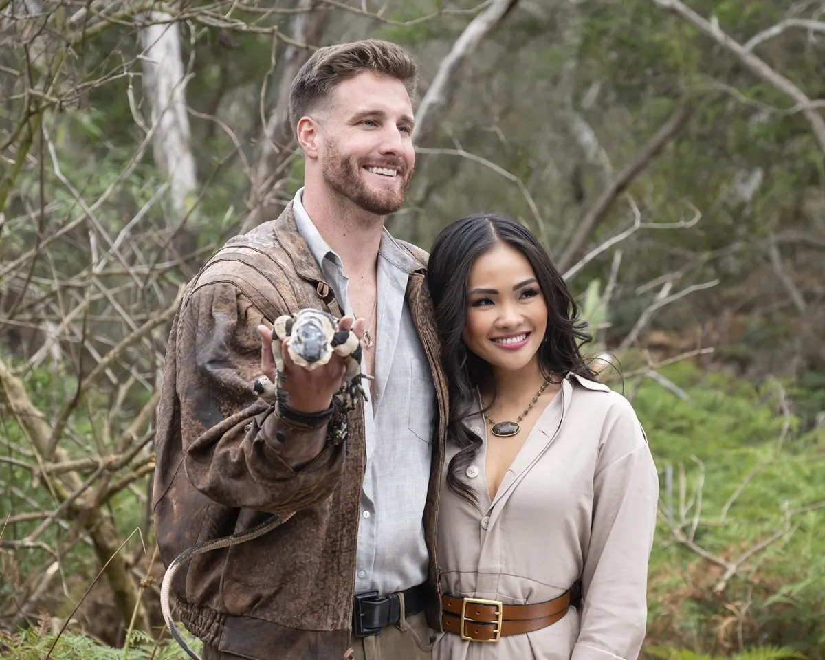 Sam McKinney and Jenn Tran on 'The Bachelorette'