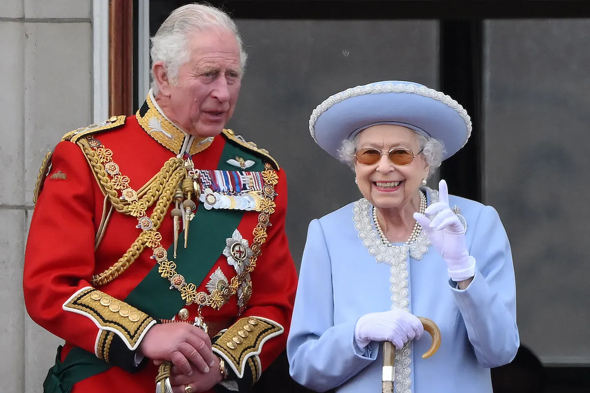 King Charles, who picks 'the crown' like his mother, stands next to Queen Elizabeth