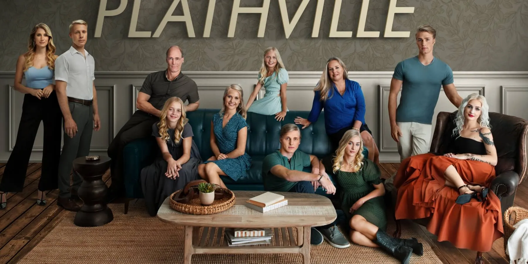 The cast of TLC's 'Welcome to Plathville' pictured in Season 5